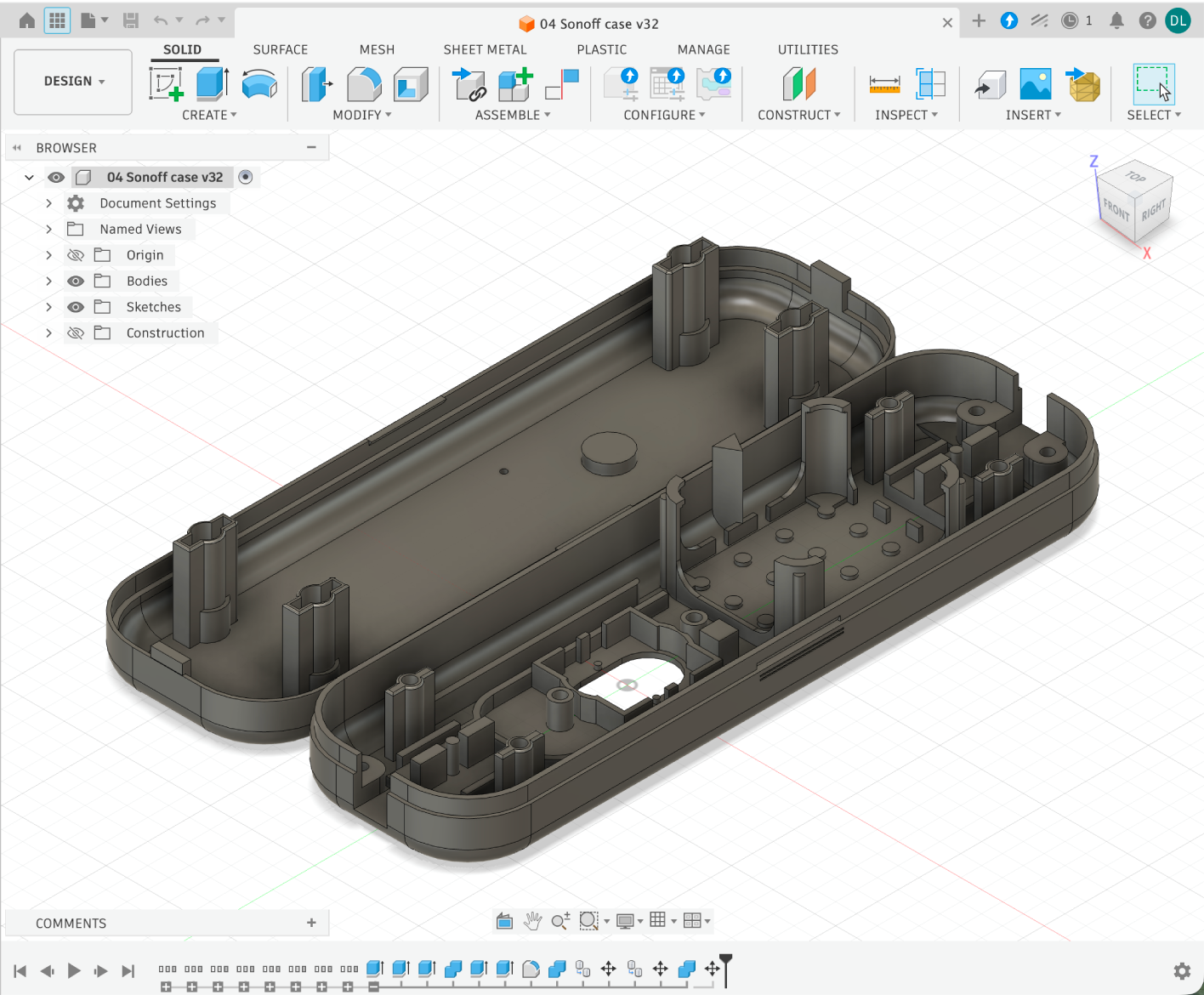Preview of the CAD design.