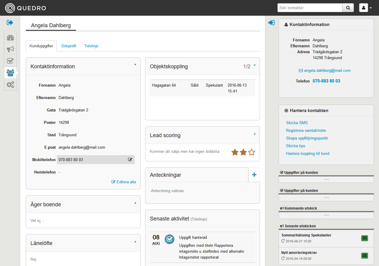 CRM for Real Estate Agencies.